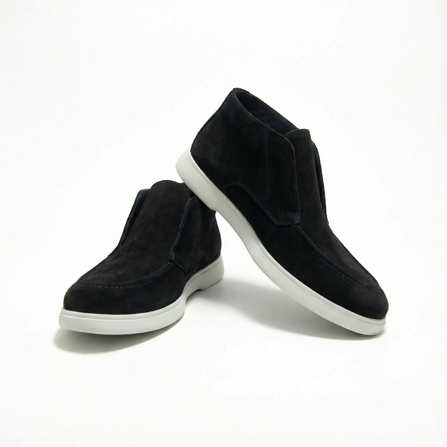 Loafer #02 High Negru