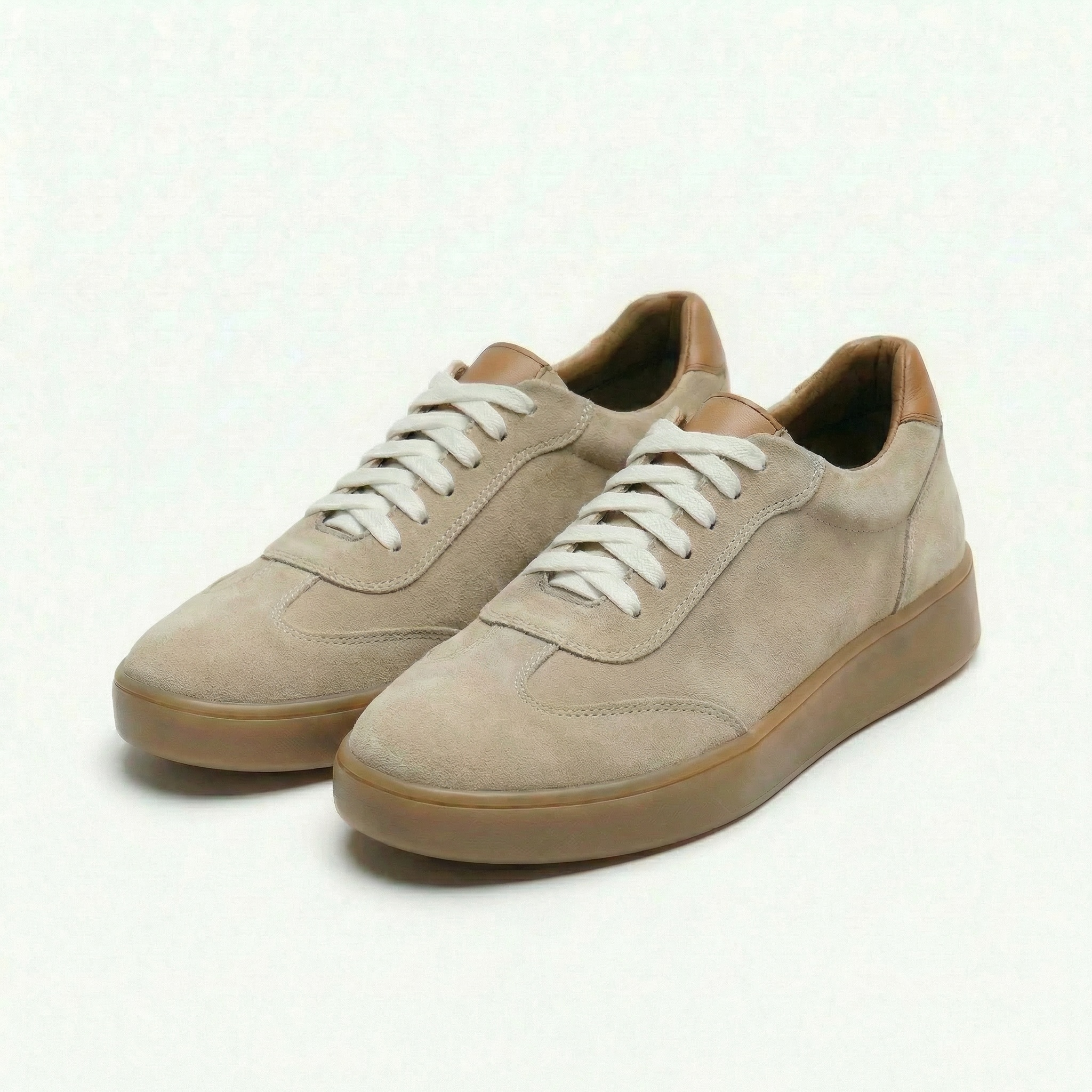 Tenis Casual-Sneaker Bej