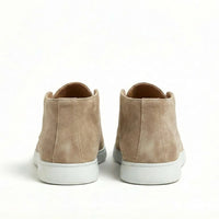 Лоферы №02, высокие, бежевые